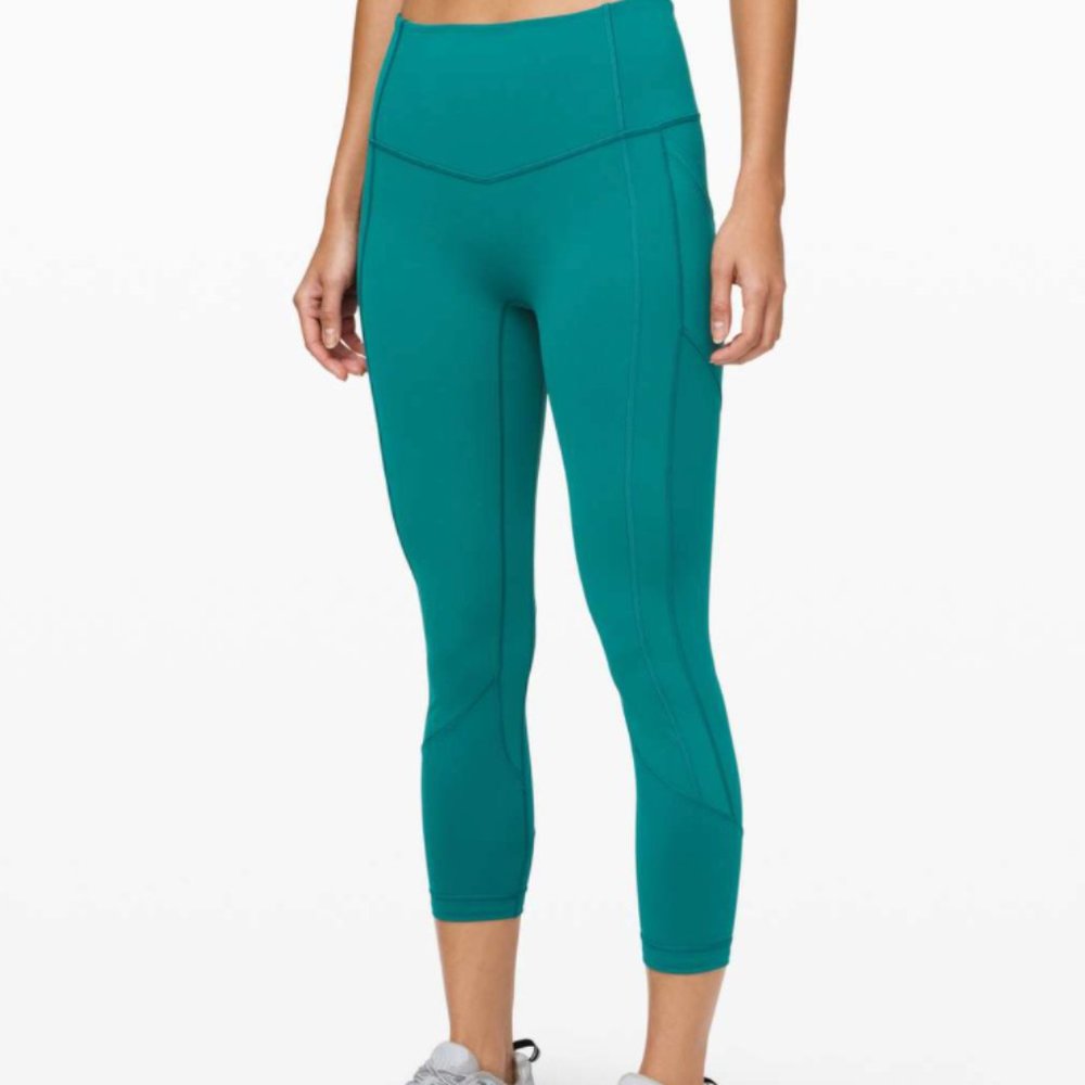 Lululemon All The Right Places HR Crop 23" Laguna